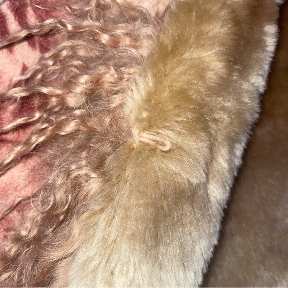 Teddy Mongolian fur Jacket penny lane bratz doll jacket with leopard print - Picture 7 of 12